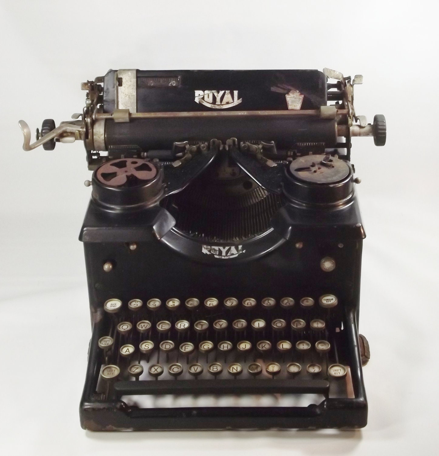 Antique Manual Royal Black Typewriter