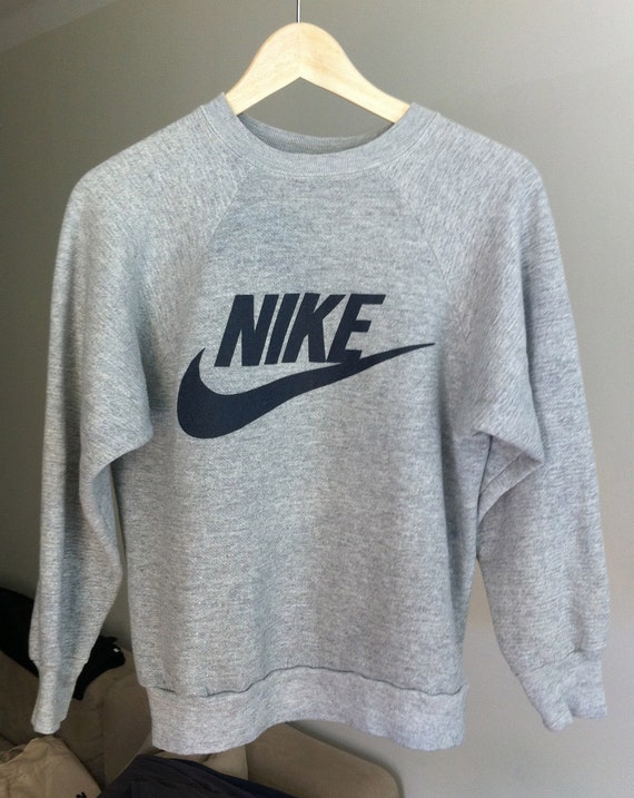 vintage sweater blue nike