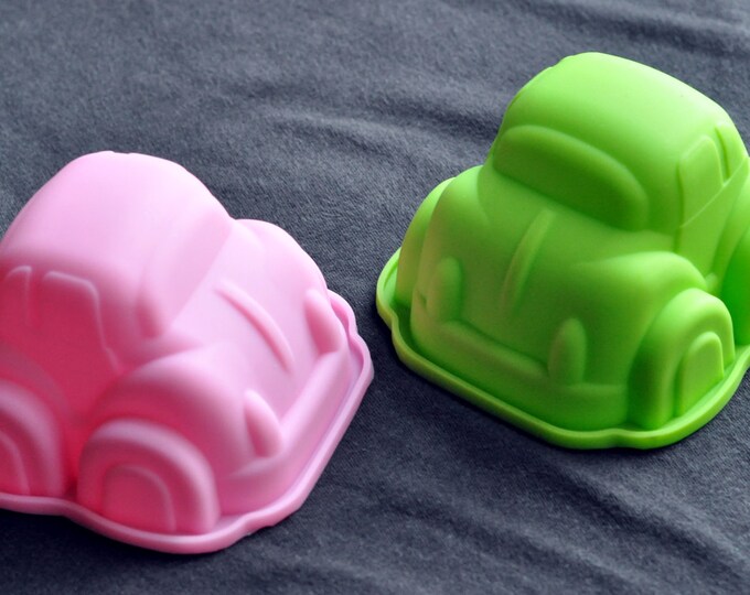 Silicone Silicon Soap Molds Candle Making Molds Chocolate Mold Cute Single Car