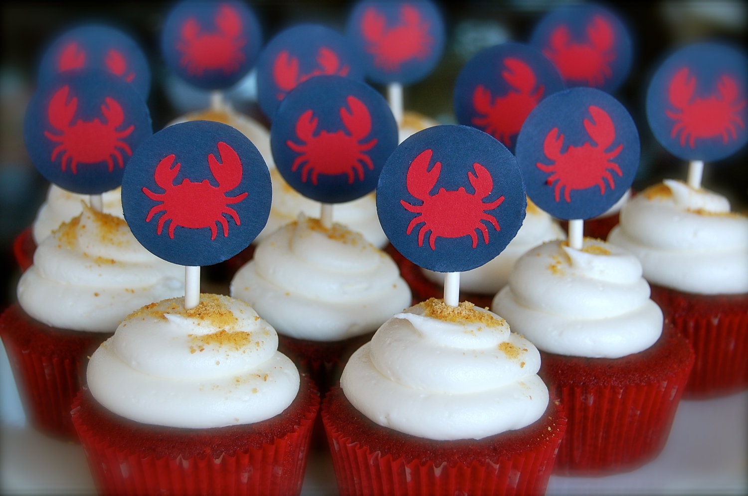 blue crab cupcakes