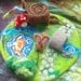 Magical Needle felted Landscape Play Mat