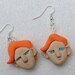 unofficial CONAN (and his evil twin) Earrings