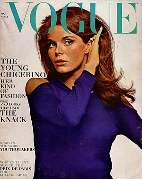 Vogue Aug 1965 Edie Sedgwick Samantha Eggar by LosAngelesEstate