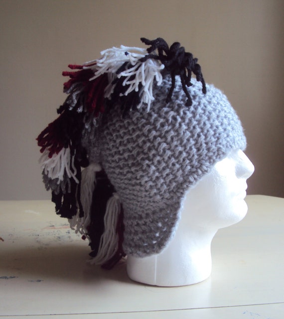 Mens Mohawk Hat Roman Centurion Helmet Gladiator by GrahamsBazaar