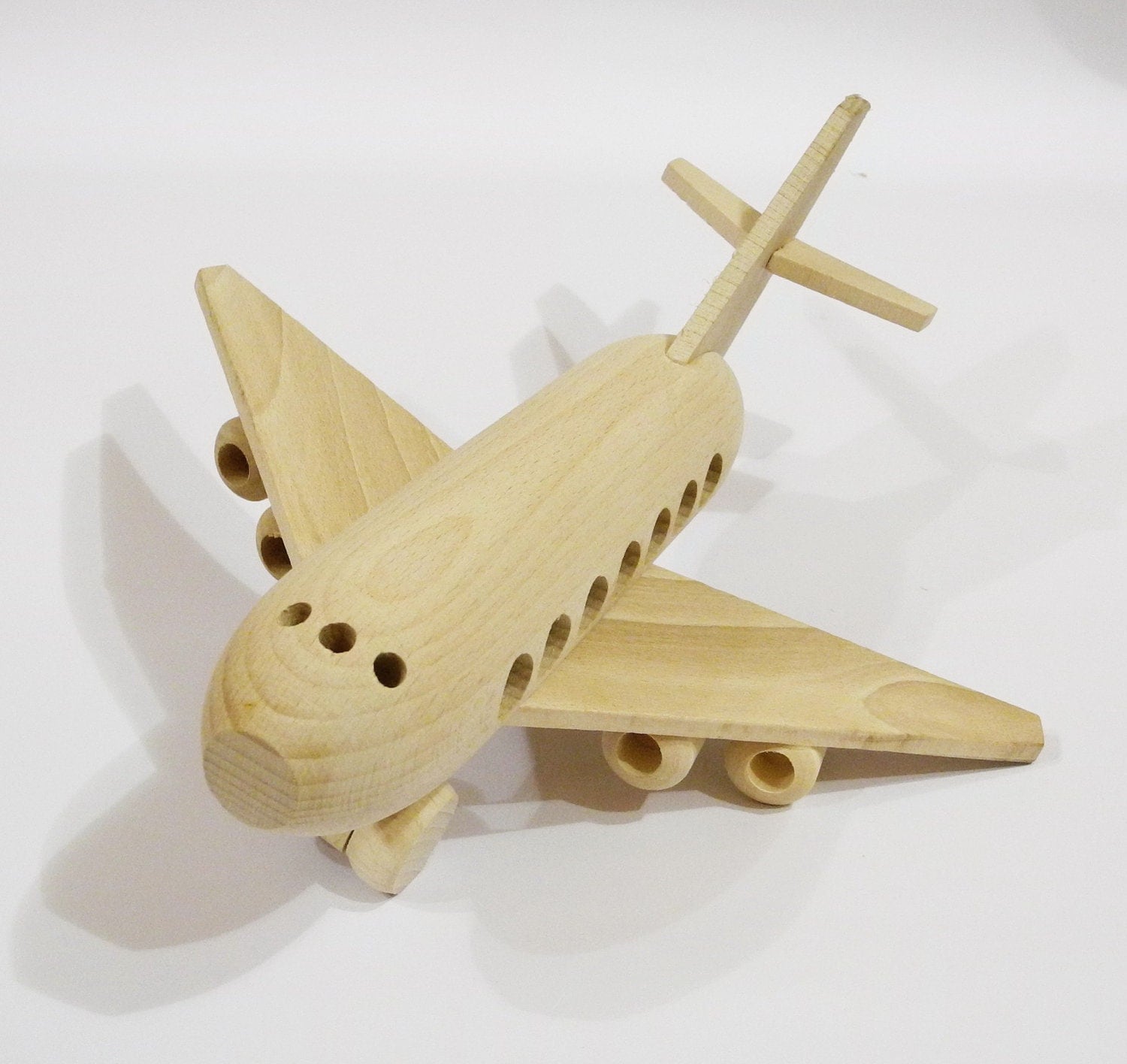 Airplane organichandcrafted wooden toys eco-friendly