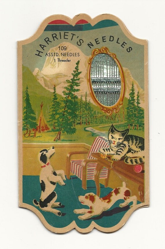 Harriet's Needles Vintage Sewing Needle Book
