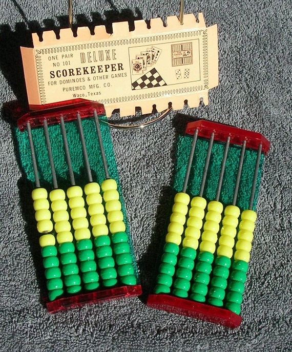 Items similar to Deluxe Scorekeeper for Dominoes and Other Games on Etsy