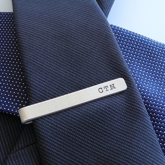 Sterling Silver Tie Bar by ArcFormCreative on Etsy