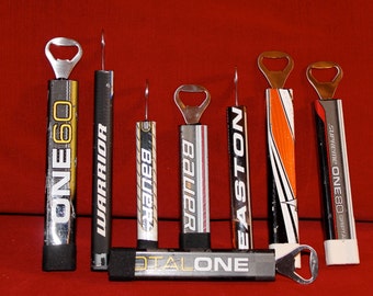 The Original Hockey Stick Stuff Bottle Opener