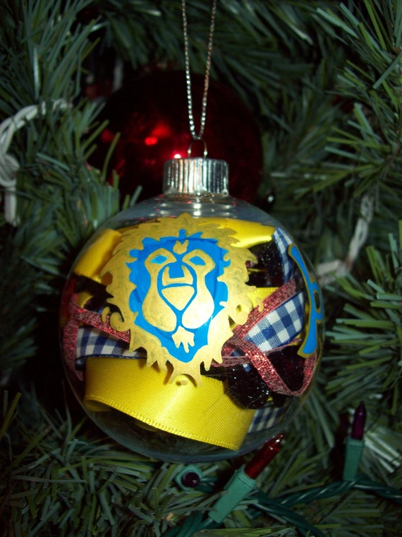 warcraft ornaments alliance inspired christmas ornaments warcraft ornaments alliance inspired christmas ornaments