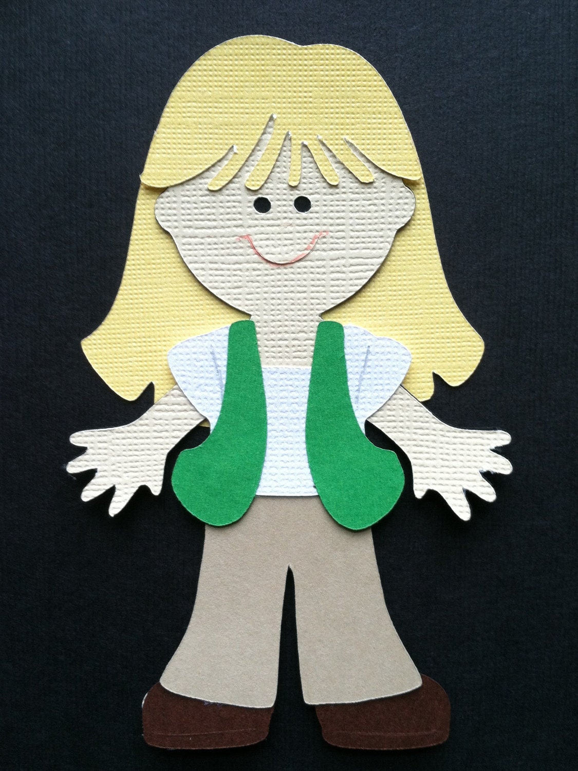 Girl Scouts Paper Dolls by CraftyInsomniac on Etsy