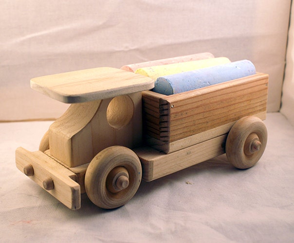 Dump Truck with Chalk