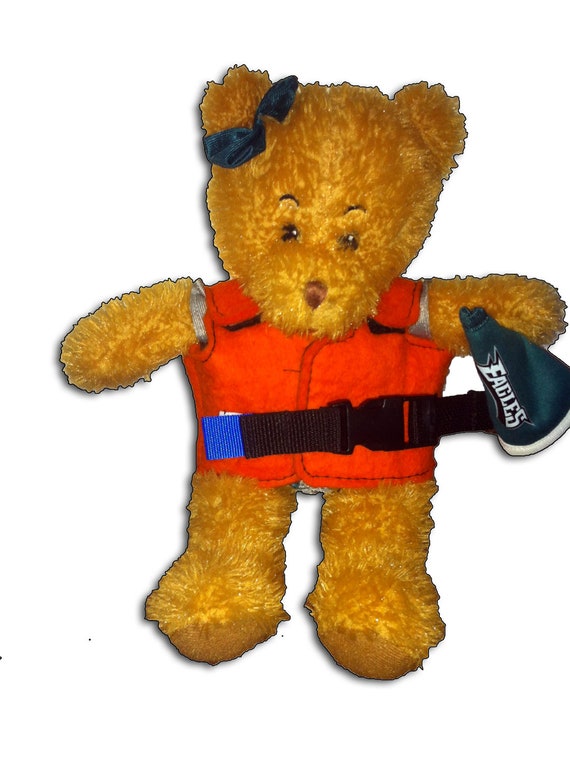 teddy bear with vest