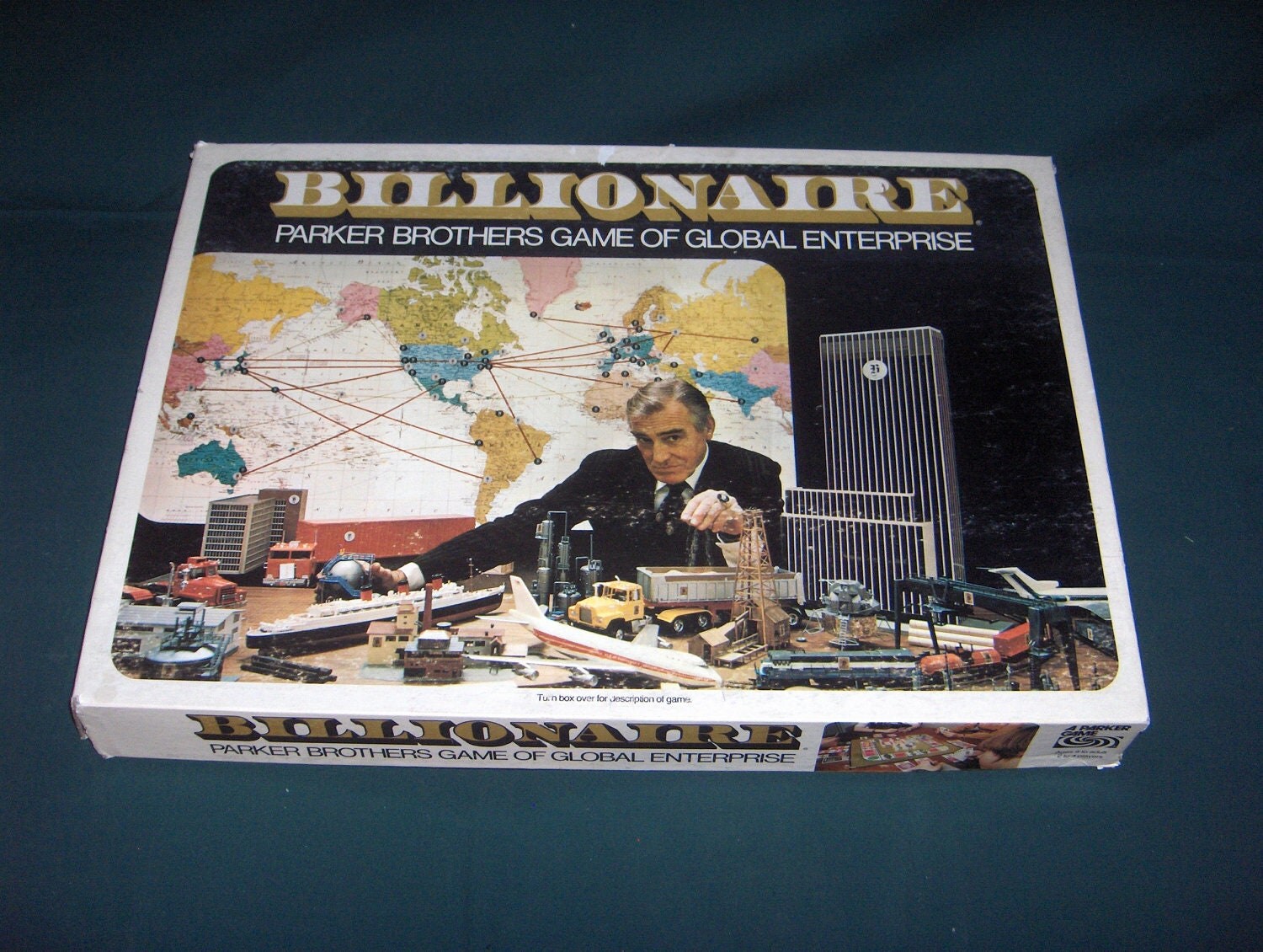 Billionaire Game Of Global Enterprise Parker Brothers