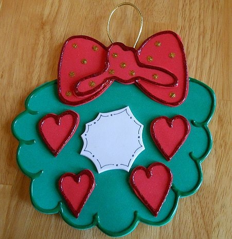 Family Wreath Ornament