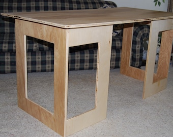 Simple Plywood Desk (PDF Instructions)