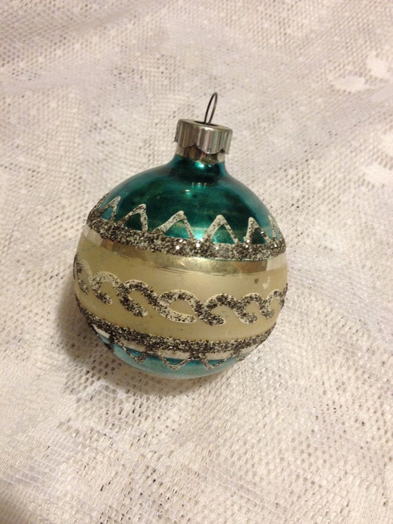 divine vintage christmas ornament 1940s mica glitter design divine vintage christmas ornament 1940s mica glitter design
