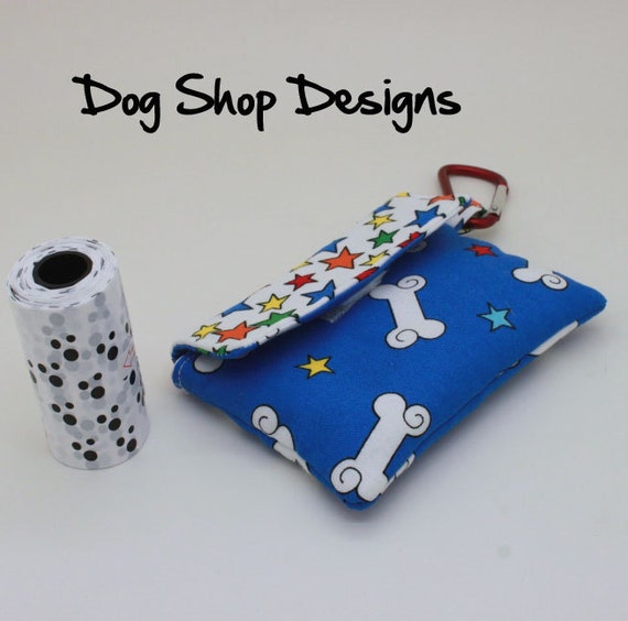 Poop Bag Holder/Dispenser with Carabiner clip