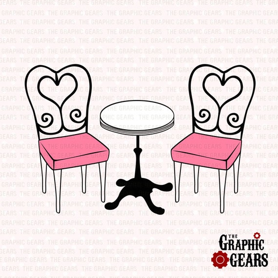 cafe table clipart - photo #11