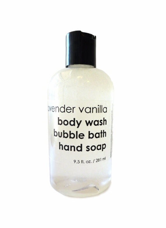Body wash bubble bath hand soap