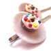 White Donut Bobby Pins