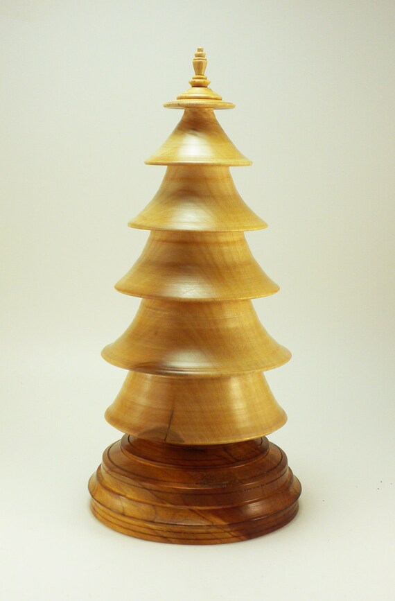 items similar to turned christmas tree in maple item 274 items similar to turned christmas tree in maple item 274