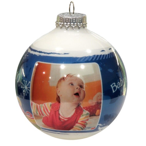 christmas photo ornament personalized blue icicle by eugenie2 christmas photo ornament personalized blue icicle by eugenie2