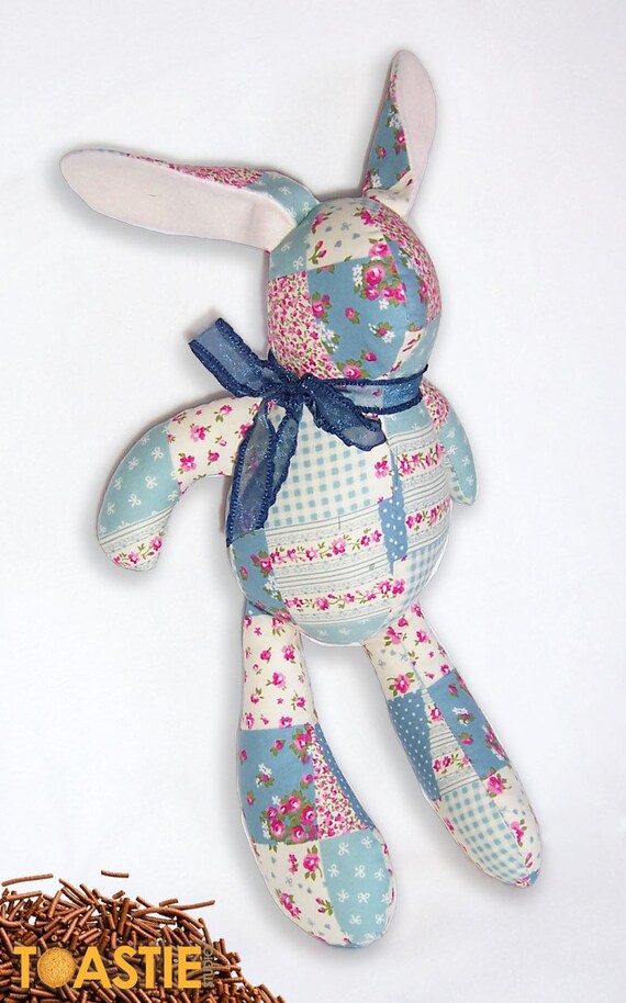 blue bunny soft toy