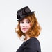 vintage 1930s hat / tilt hat / Hoffman