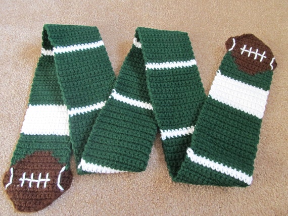 Football Scarf Crochet