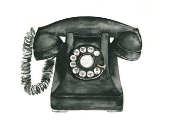 「telephone watercolor」的圖片搜尋結果