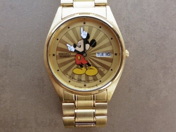 Mickey Mouse watch by SEIKO - collector's item