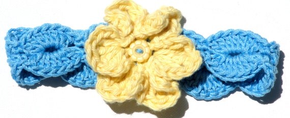 Elegant Eva Headband Crochet Pattern Sizes Newborn to 12 Months