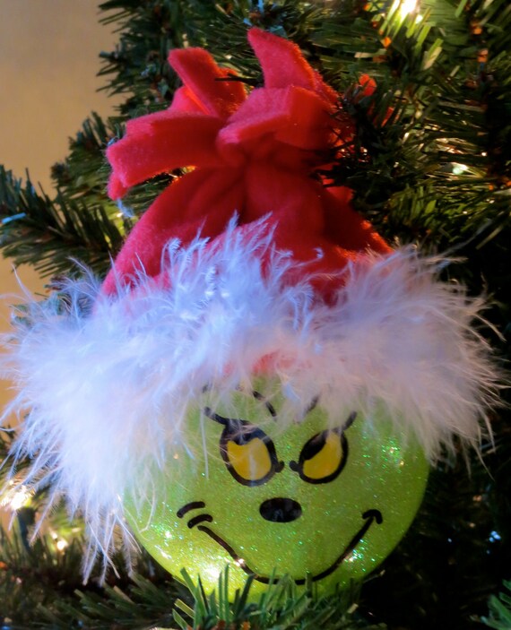 Items similar to The Grinch Christmas Ornament on Etsy