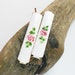 Victorian guilloche enamel hair clips, vintage antique bridal accessories