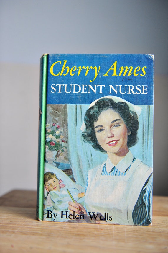 Vintage CHERRY AMES #11 NIGHT SUPERVISOR 1950 Yellow Spine Vintage CHERRY AMES #11 NIGHT SUPERVISOR 1950 Yellow Spine