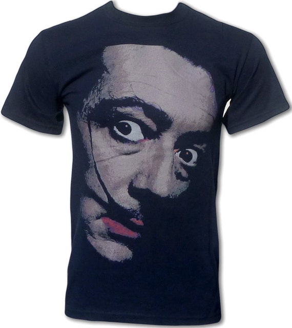 Salvador Dali Pop Art Retro T Shirt Graphic by StrangeLoveTees