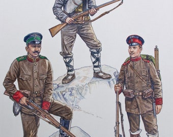 Serbian Army Armies of the Balkan Wars 1912-13 Osprey Art