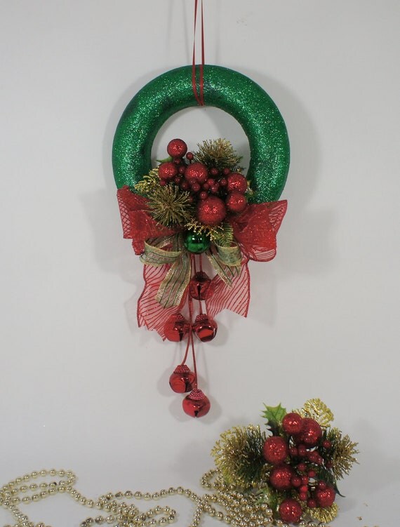 Wreath Christmas Decoration Wreath Christmas Wall by NchantedGifts