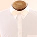 Vintage 1910's White Formal Bow Tie Elastic Closure