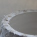 Reserved for Petros, Unusual earthenware bowl with a unique textured rim.