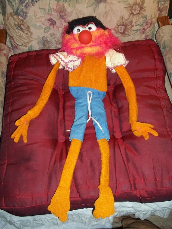 animal muppet hand puppet