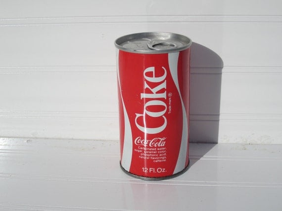 Vintage Coke Can 16