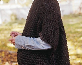 Turtleneck poncho Etsy
