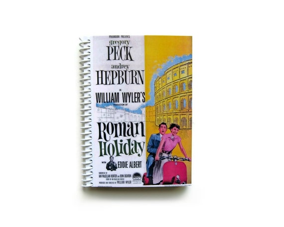 Roman Holiday Audrey Hepburn - Spiral Notebook