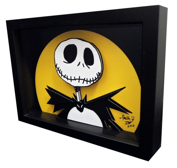 The Nightmare Before Christmas Jack Skellington 3D Pop Art