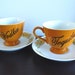 Vodka Tequila teaset 70s orange