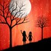 Hand in Hand - Original Sisterhood and Friendship Painting