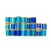 Sewing Thread Box with Aqua Blue Thread Collection