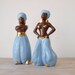 Blackamoor Figurines - Mid Century Genies
